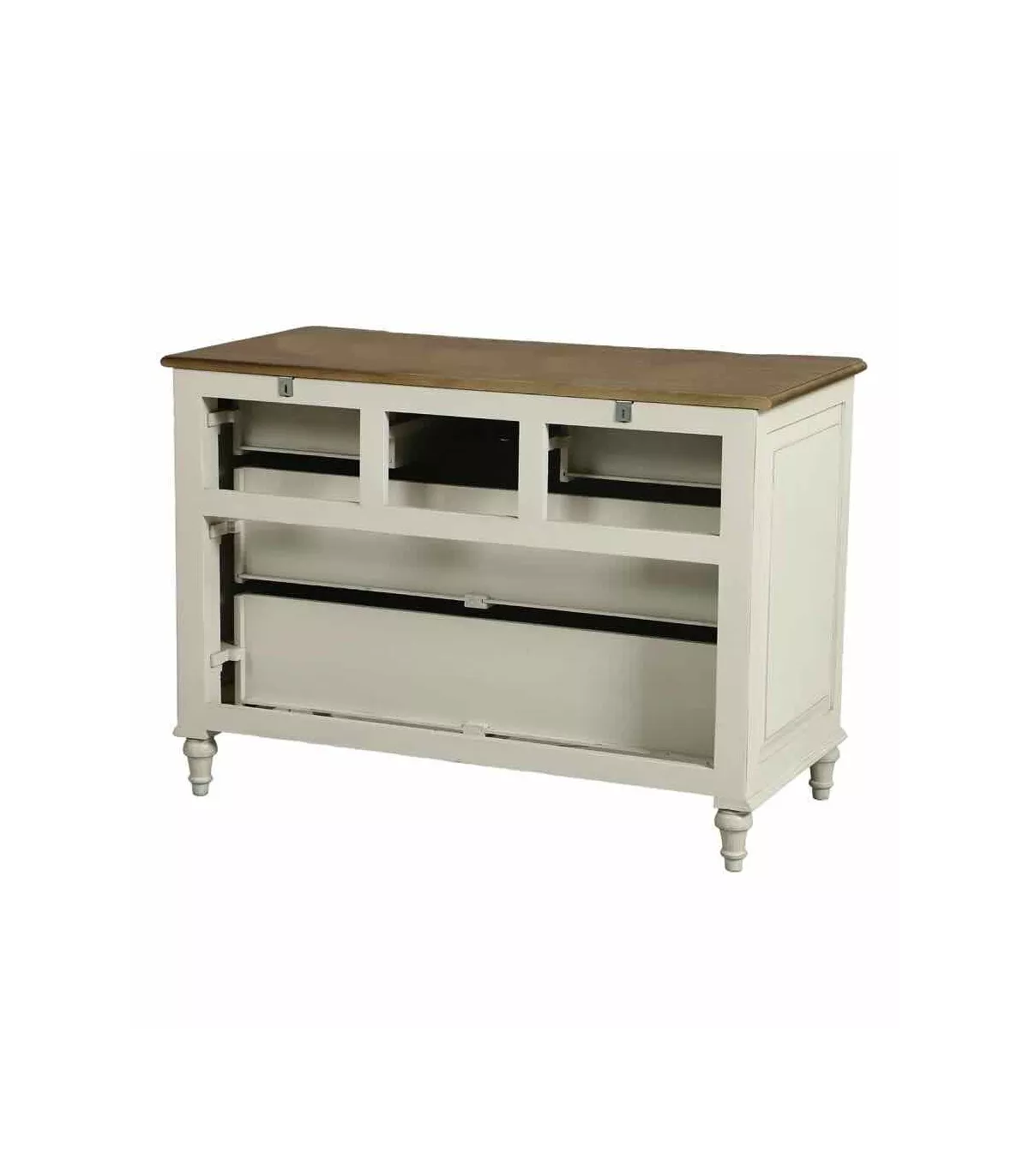 Mueble sobre lavadora Faggio 65x32x195 cm fresno blanco - Abitare